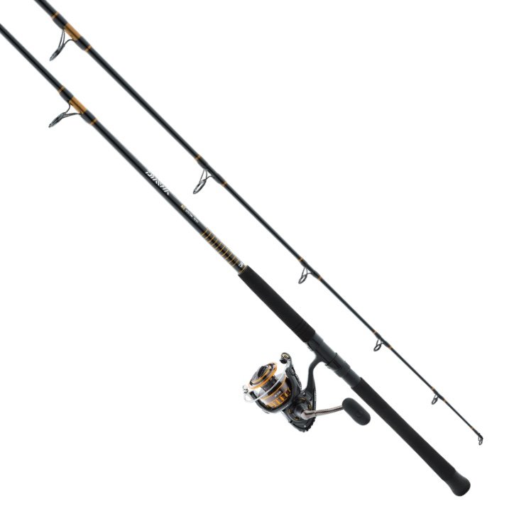 daiwa beach rod and reel combo ALGONQUIN FLY RODS Daiwa BG Pre-Mounted Spinning Rod