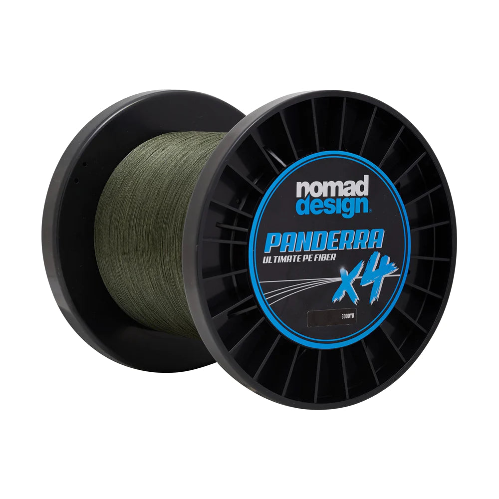 Multifilament - Nomad - Panderra Moss Green X4 Braid 3000yds 20lb
