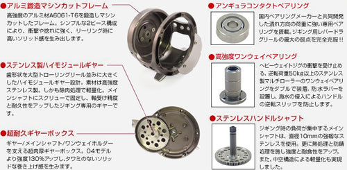 Conventional Reel - Studio Ocean Mark - Blue Heaven L120Hi/L