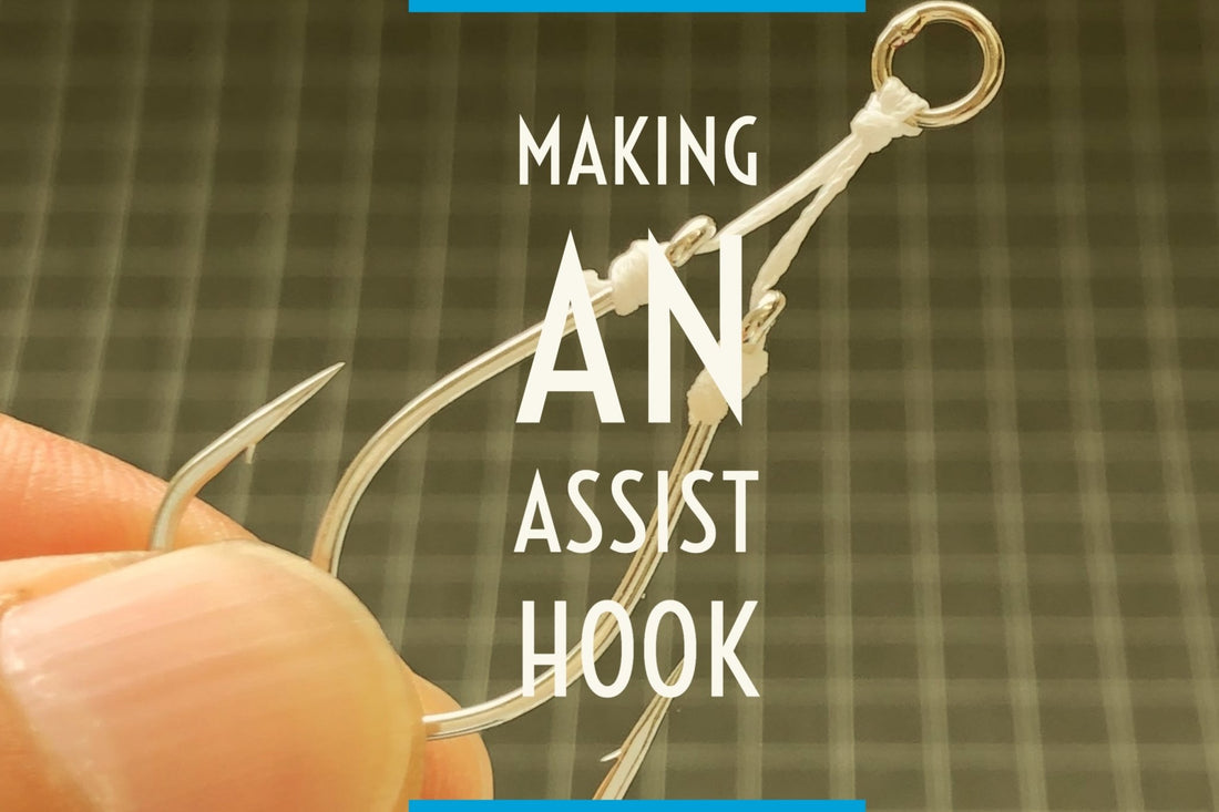 How to make an assist hook for SLJ | The Fishermans Hut