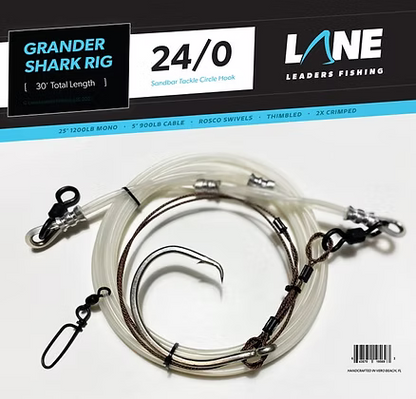 Rigs - Lane Leaders Fishing - Grander Shark Rig 24/0