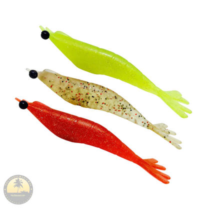 Unrigged Shrimp - Big Ones - Pro Series 3'in - 8cm