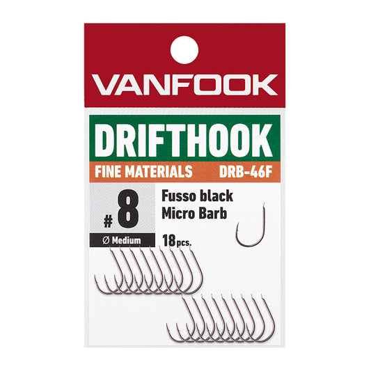 Freshwater Hook - Vanfook - DRB-46F Drifthook Fine Materials
