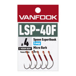 Load image into Gallery viewer, Freshwater Hook - Vanfook - LSP-40F Spoon Experthook Loop Micro Barb
