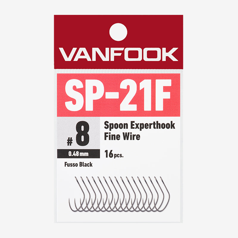 Freshwater Hook - Vanfook - SP-21F Spoon Experthook Fine Wire