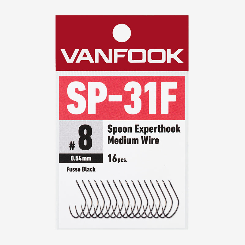 Freshwater Hook - Vanfook - SP-31F Spoon Experthook Medium Wire