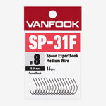 Load image into Gallery viewer, Freshwater Hook - Vanfook - SP-31F Spoon Experthook Medium Wire

