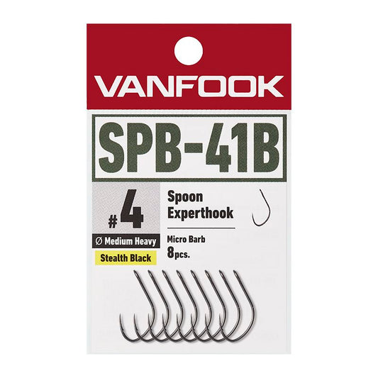 Freshwater Hook - Vanfook - SPB-41B Spoon Experthook Medium Heavy Micro Barb