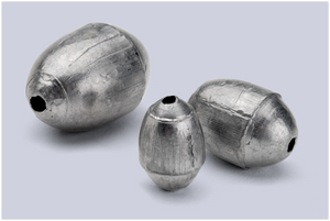 Egg Sinker - Bullet Weights - Egg Sinker 1oz 4pc