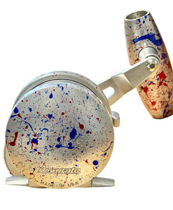 Slow Pitch Jigging Reel - Accurate - Valiant 500N SPJ Custom 4th Of July