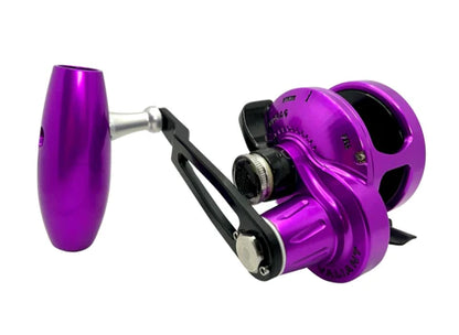 Slow Pitch Jigging Reel - Accurate - Valiant 500N SPJ Custom Purple & Black