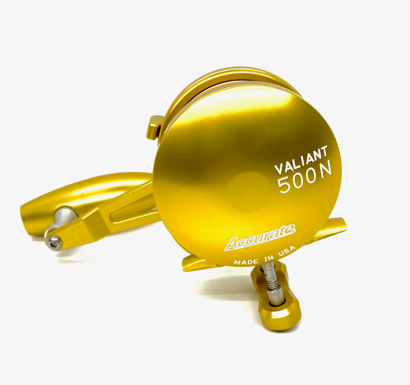 Slow Pitch Jigging Reel - Accurate - Valiant 500N SPJ Custom Gold (Right Hand)
