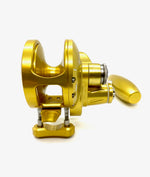 Load image into Gallery viewer, Slow Pitch Jigging Reel - Accurate - Valiant 500N SPJ Custom Gold (Right Hand)
