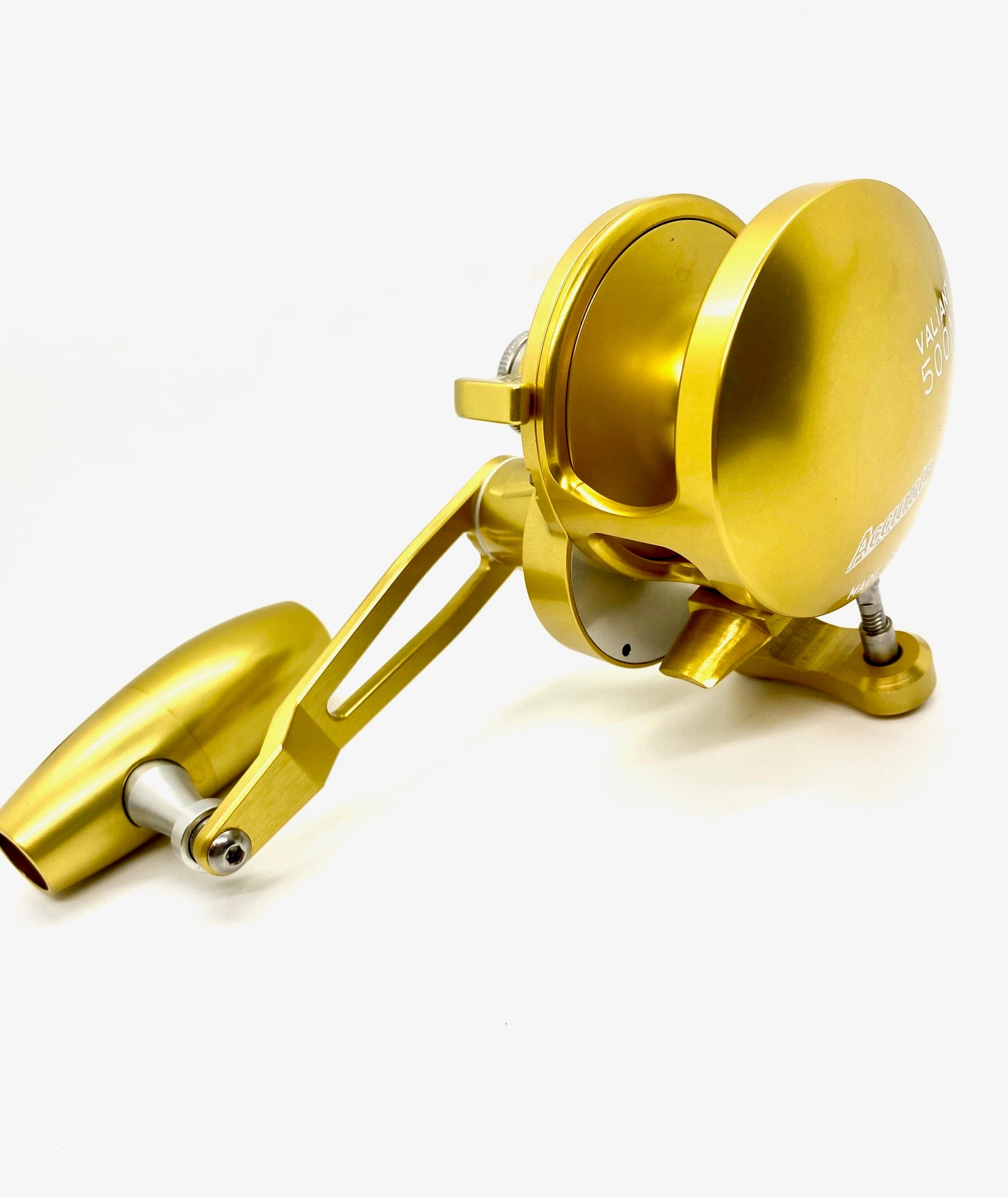 Slow Pitch Jigging Reel - Accurate - Valiant 500N SPJ Custom Gold (Right Hand)