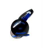 Load image into Gallery viewer, Slow Pitch Jigging Reel - Accurate - Valiant 300N SPJ Custom Black &amp; Blue (Right Hand)
