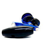 Load image into Gallery viewer, Slow Pitch Jigging Reel - Accurate - Valiant 300N SPJ Custom Black &amp; Blue (Right Hand)
