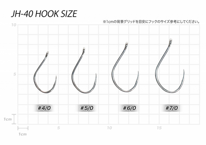 Assist Hook - Assist Twin Hyper - Vanfook JWS-51 Jigen Hyper Wire Assist 5/0 (6pcs)