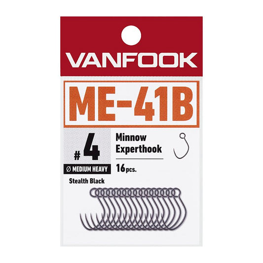 Freshwater Hook - Vanfook - ME-41B Minnow Experthook Medium Heavy Wire