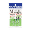 Assist Hook- Assist Twin - Vanfook - MJW-06 Micro Jig Assist Wire Single - The Fishermans Hut