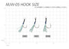 Assist Hook- Assist Twin - Vanfook - MJW-06 Micro Jig Assist Wire Single - The Fishermans Hut