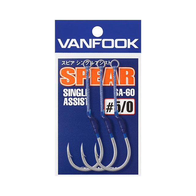 Assist Hook - Single Assist - Vanfook - SA-60 Spear Single Assist - The Fishermans Hut
