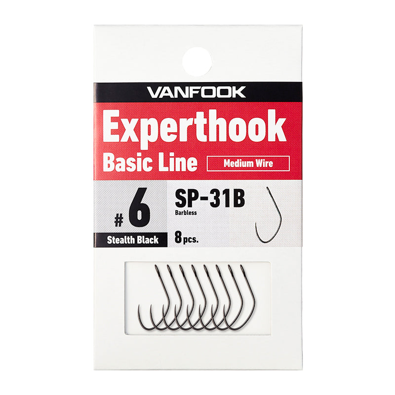 Freshwater Hook - Vanfook - SP-31B Experthook Basic Line Medium Wire