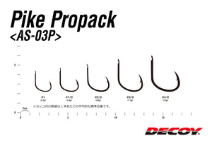 Pike Hook - Decoy - AS-03P Pro Pack