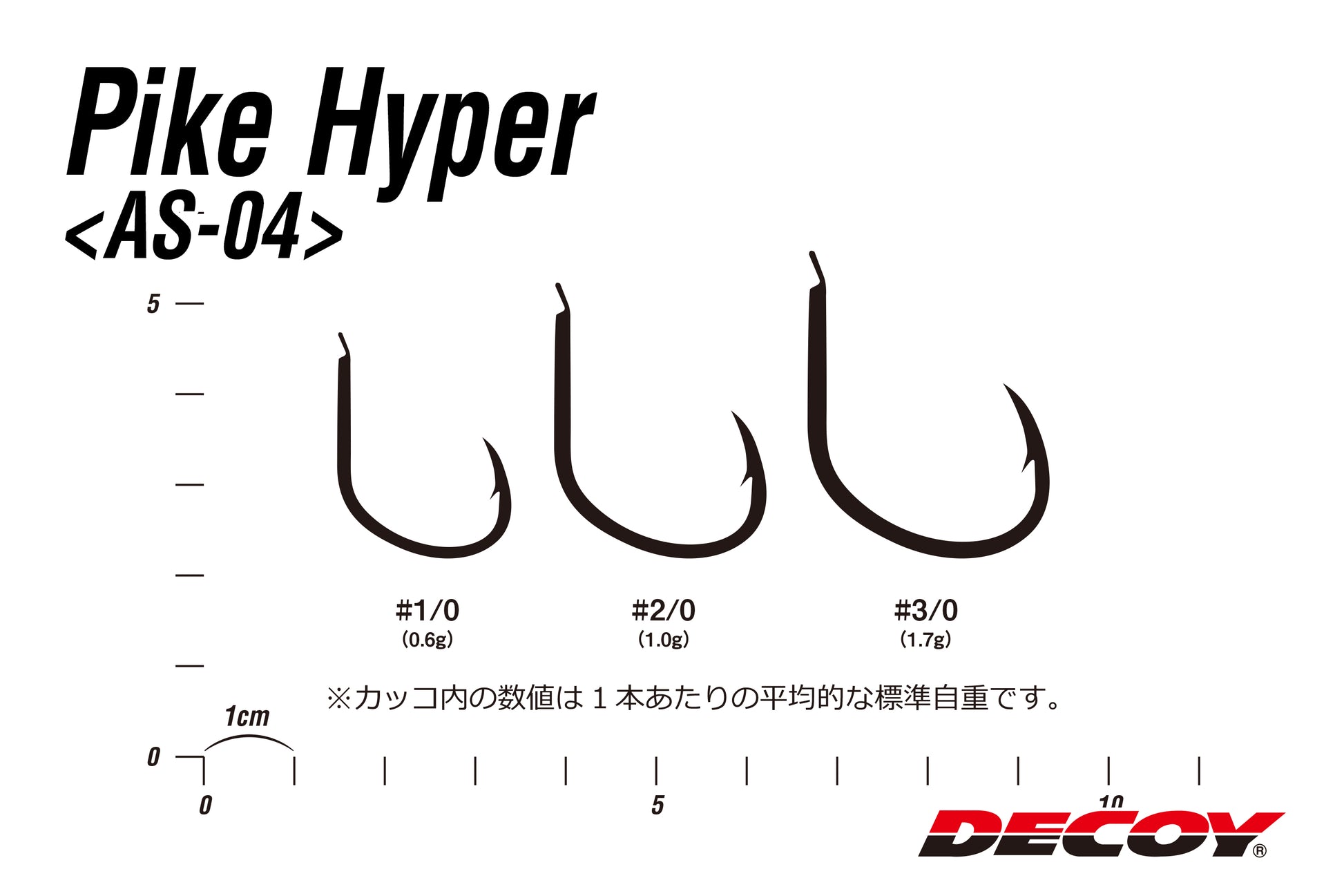Jigging Hook - Decoy - AS-04 Pike Hyper