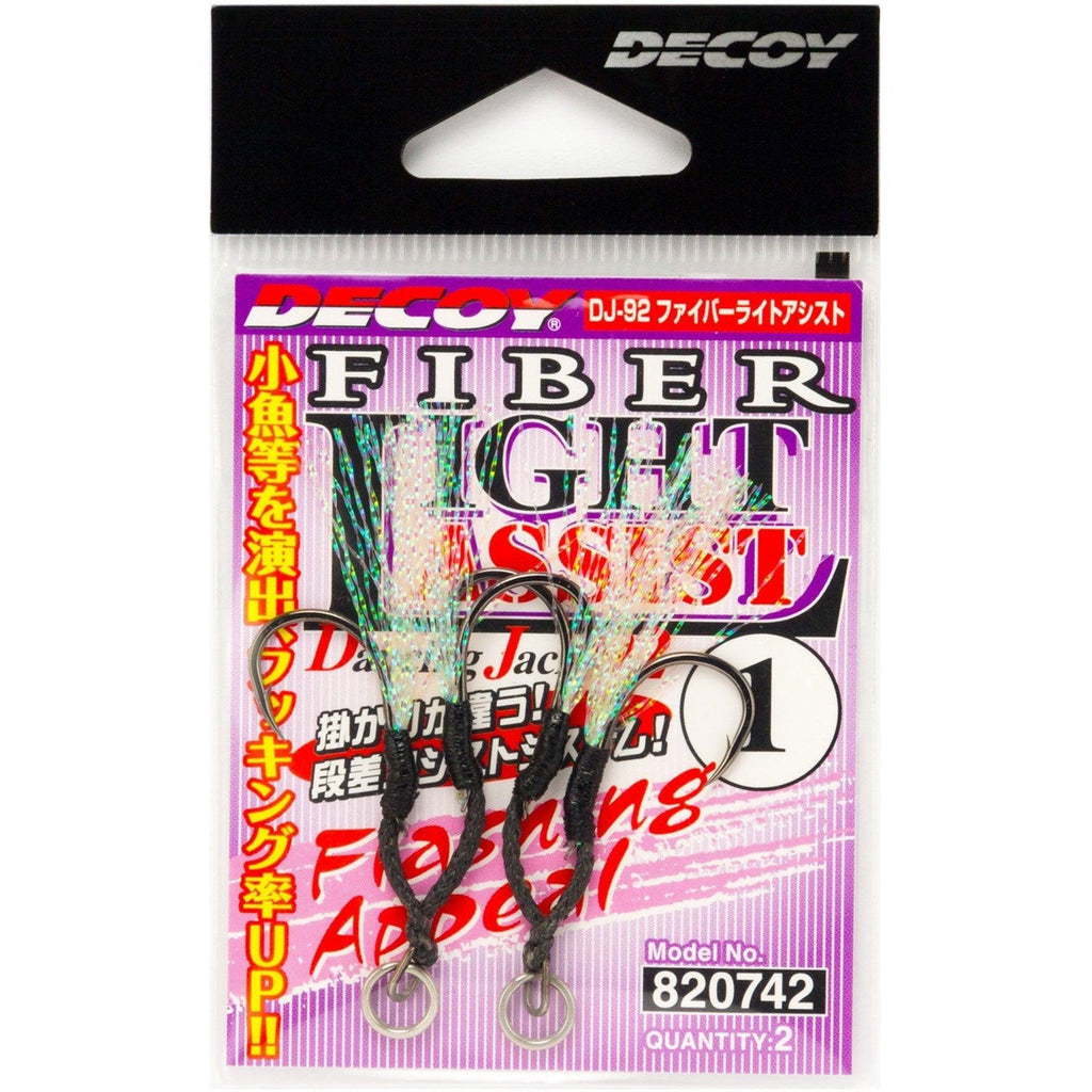 Assist Hook - Decoy - DJ-92 Fiber Light Assist - The Fishermans Hut