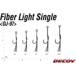 Load image into Gallery viewer, Assist Hook - Decoy - DJ-97 Fiber Light Single - The Fishermans Hut
