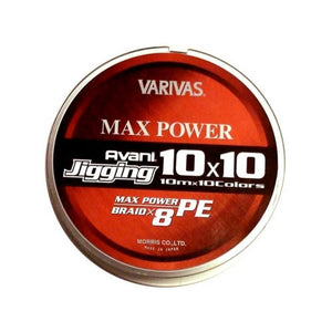 Multifilament - Varivas - Avani Jigging 10x10 Max Power x8 (300m) - The Fishermans Hut