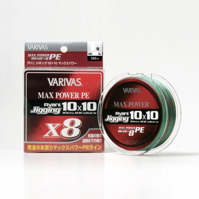 Multifilament - Varivas - Avani Jigging 10x10 Max Power x8 (300m) - The Fishermans Hut
