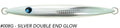 #008G Silver Double End Glow