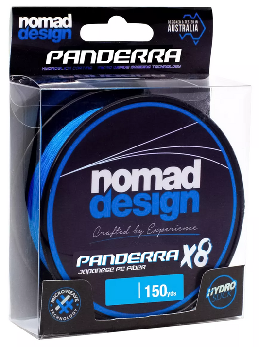 Multifilament - Nomad - Cyan Blue Panderra x8 (150yds)