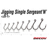 Single Hook - Decoy - JS1 Jigging Single Sergente N - The Fishermans Hut
