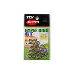 Load image into Gallery viewer, Split Ring Fishing line Connector - Hyper Ring GT Split Ring - The Fishermans Hut
