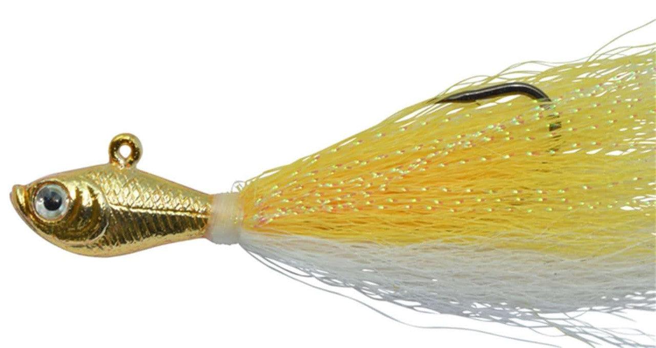 Spro Prime Chrome Bucktail Jig Chrome Gold / 1/2 oz.