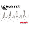 Treble Hook - Decoy - YS23 Big Treble - The Fishermans Hut