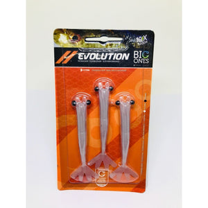 Unrigged Shrimp - Big Ones - Evolution 4 in - The Fishermans Hut