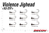Jig Head - Decoy - 31F Violence
