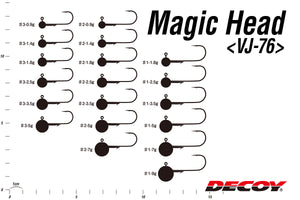 Jig Head - Decoy - VJ-76 Magic Head